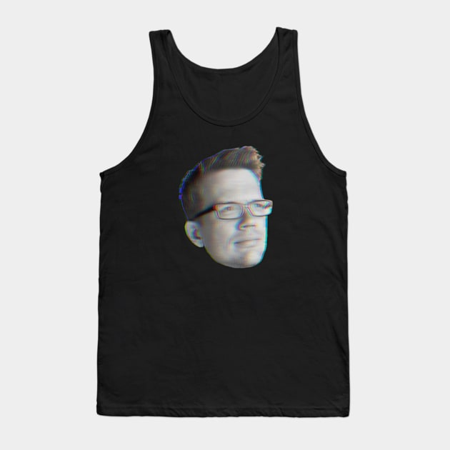 Hank Green Glitch Tank Top by Bloom Photography